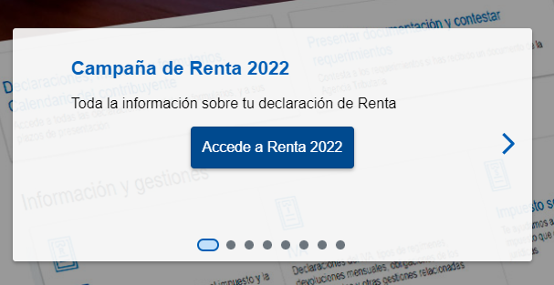 Renta web - Declaración de la Renta - CertificadoElectronico.es