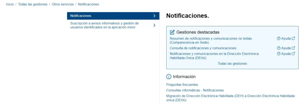 Notificaciones de Hacienda - CertificadoElectronico.es
