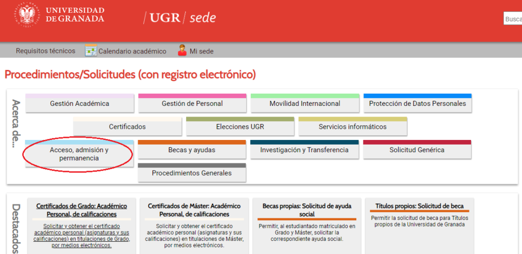 Sede-electrónica-UGR-PEvAU-CertificadoElectronico.es