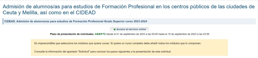Web - CIDEAD - CertificadoElectronico.es