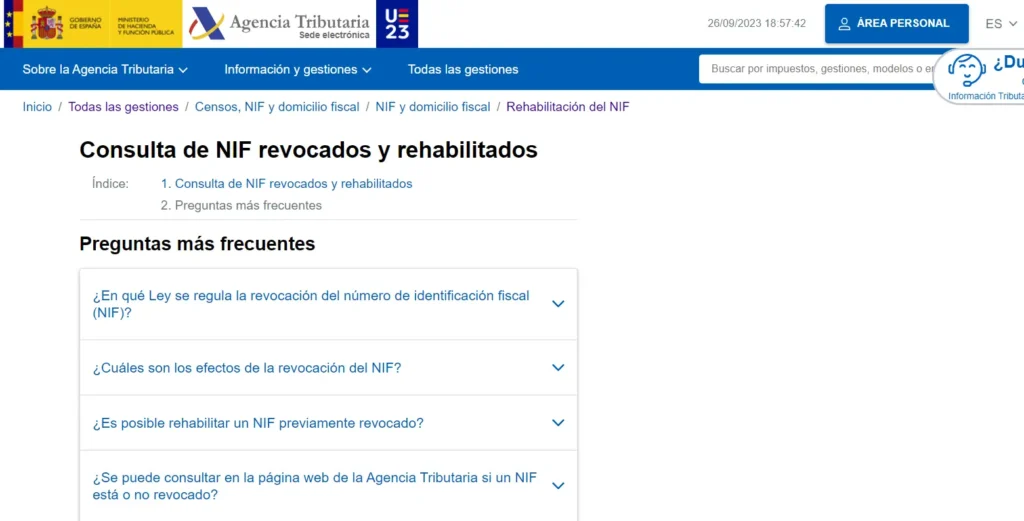 Blog 59.1. - rehabilitar tu NIF - CertificadoElectronico.es