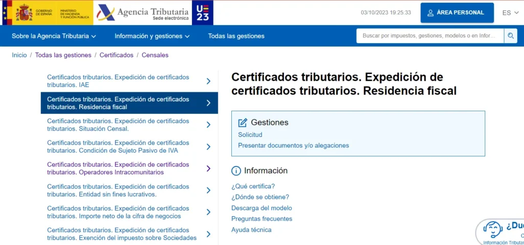 Sede electrónica agencia tributaria - (3) - operaciones intracomunitarias - CertificadoElectronico.es