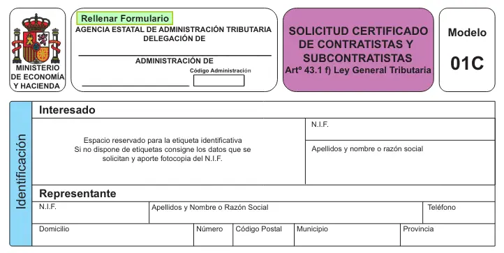 agencia tributaria - contratistas - CertificadoElectronico.es