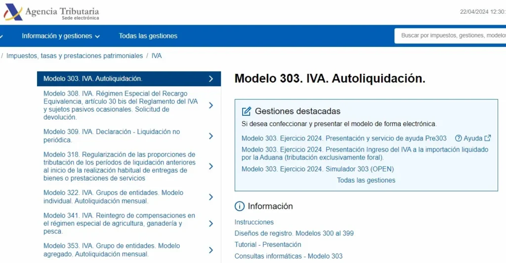 Modelo 303 - AIVA fuera de plazo - CertificadoElectronico.es