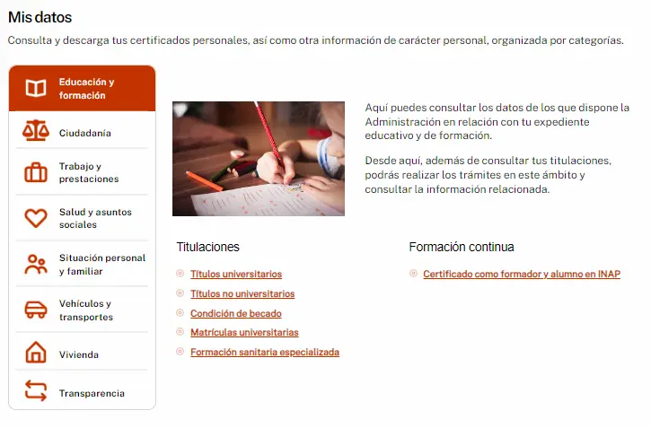 Carpeta ciudadana - Certificadoelectronico.es