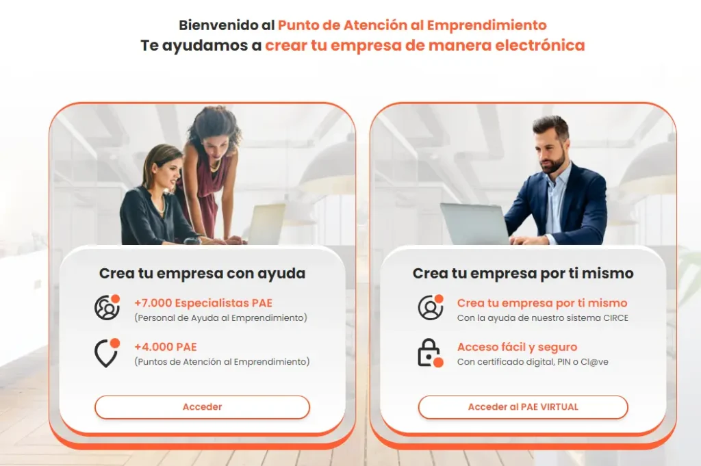Plataforma circe - autónomo y asalariado - CertificadoElectronico.es