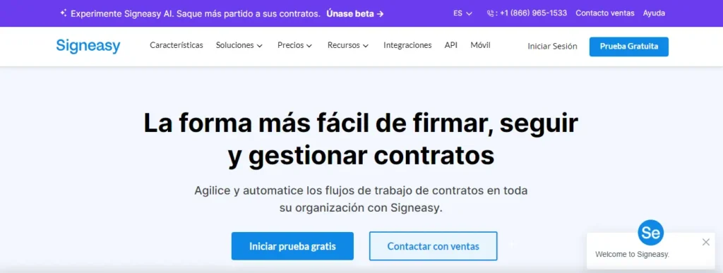 SignEasy - firmar documentos desde el móvil - CertificadoElectronico.es