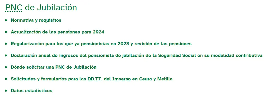 PNC de jubilación - pensión no contributiva - CertificadoElectronico.es