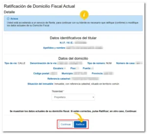 sede electrónica - ratificar - CertificadoElectronico.es